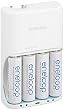 SANYO NEW eneloop 電池残量表示機能付き急速充電器(単3形4個セット) N-TGR03AS