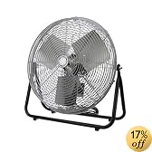 TPI Corporation F18-TE Industrial Workstation Floor Fan, Single Phase, 18" Diameter, 120 Volt (Floor Model)