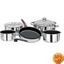 Magma Nestable Non-Stick Stainless Steel Cookware (Set of 10)