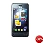 LG GD510 POP Smartphone (Edge, MP3, 3 MP Kamera, Bluetooth)  black