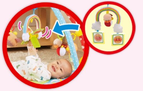 BabyLabo ベビラボ アンパンマン ステップごとの刺激と遊び♪ すくすくプレイマット