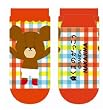 くまのがっこうキャラソックス ジャッキーチェックRD