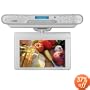 Coby KTFDVD1093SVR 10-Inch Under-the-Cabinet DVD/CD Player with Digital TV and Radio, Sliver