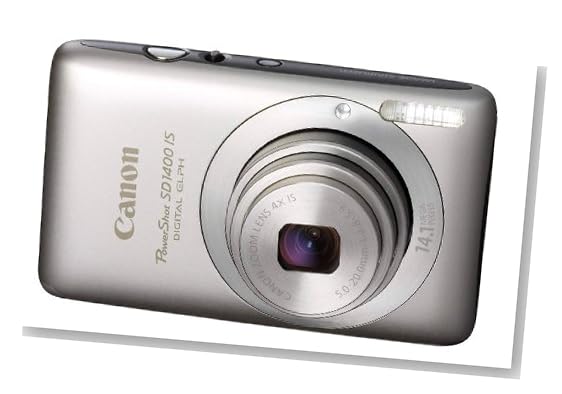 Canon PowerShot SD1400IS Elph in Silver