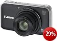 Canon PowerShot SX210 IS Digitalkamera (14 Megapixel, 14-fach opt. Zoom, 7.6 cm (3 Zoll) Display) schwarz