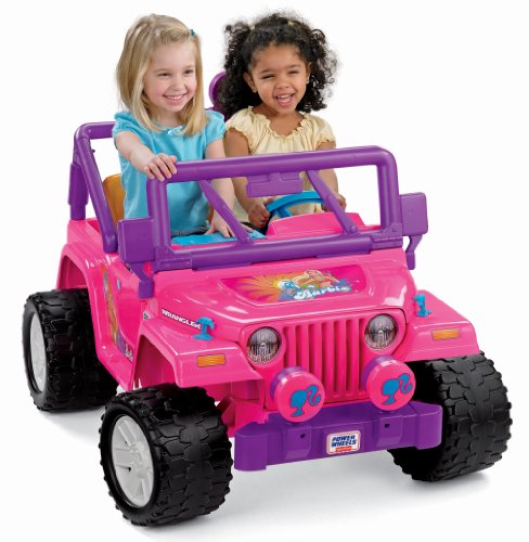 Power Wheels Barbie Jammin Jeep Wrangler