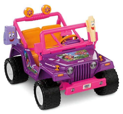 Power Wheels Dora the Explorer Jeep Wrangler