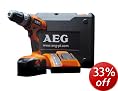 AEG OBSB18G 18 V Combi Drill (With 2 1.4Ah NiCad Batteries)