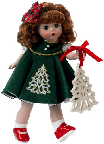 Madame Alexander, Oh, Christmas Tree with Lenox Porcelain Wendy, Holiday Collection - 8inches