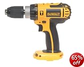 Dewalt Dc727pak 1x Dc727n 18 Volt 2 Speed Combi Drill With 1x 1 Hour Charger , 2x 2.4 Ah Ni-cad Batteries And Dewalt Carrier Bag