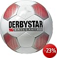 DERBYSTAR Kinder FUSSBALL BRILLANT SUPER LIGHT, weiss/rot