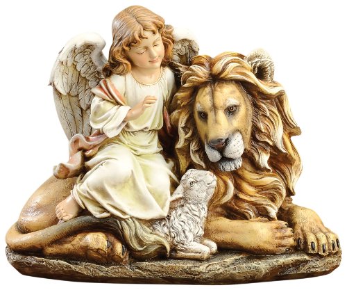 Angel, Lion, and Lamb Peace Ayyam-i-Ha Decoration