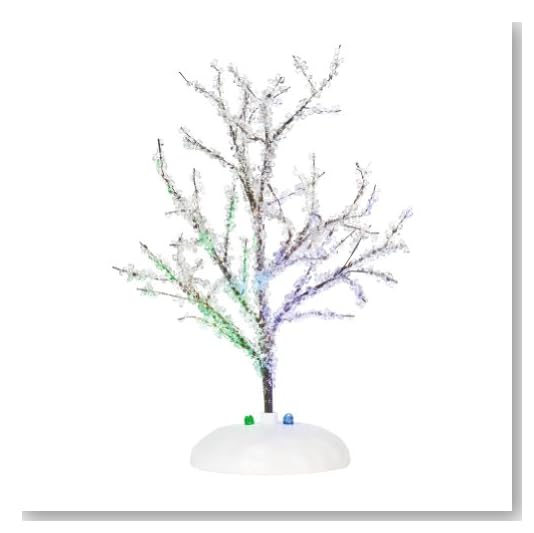 Department 56 Village Lit Crystal Tree Accessory