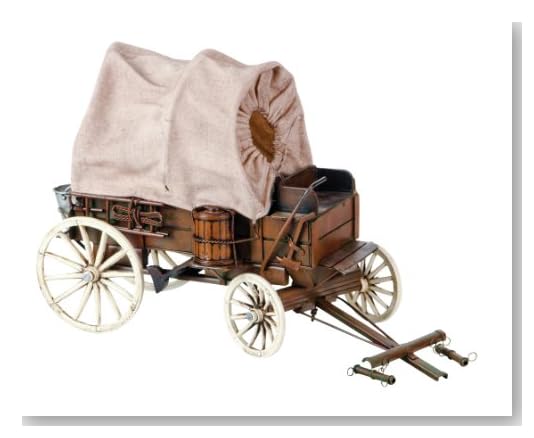 Wilco Imports Metal Covered Wagon