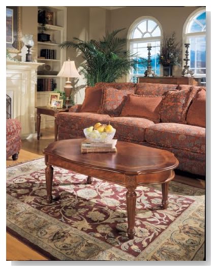 Magnussen Sedona Wood Oval Cocktail Table