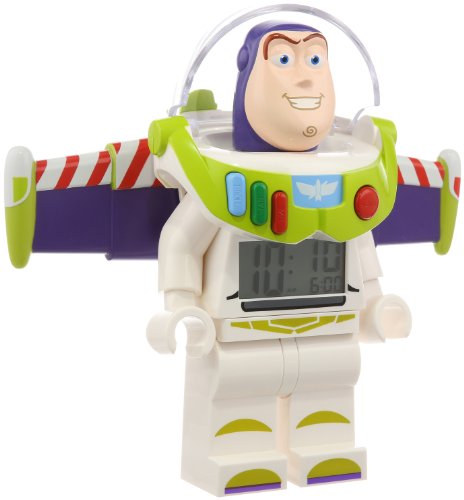 Toy Story Buzz Lightyear Mini-Figure Alarm Clock