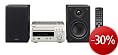 Denon D-M38 Kompaktanlage (Apple iPod-Dock, USB 2.0) silber/schwarz