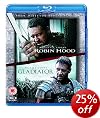 Robin Hood / Gladiator Blu-ray