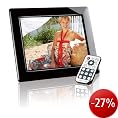 Intenso Mediacreator Digitaler Bilderrahmen 25,4 cm (10 Zoll) Display, SD Kartenslot, Video-Function, Fernbedienung) schwarz