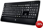 Logitech K800 Wireless Illuminated Keyboard (deutsches Tastaturlayout, QWERTZ)