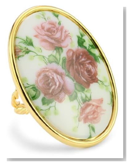 Privileged NYC Flower Bouquet Adjustable Ring 2