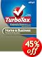  TurboTax Home & Business Federal + e-File + State 2010