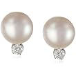 14k White Gold White Freshwater Cultured Pearl and Diamond Stud Earrings (7-7.5mm) (0.10 cttw, H-I Color, I1-I2 Clarity) Cyber Monday Jewelry Deals 14k White Gold White Freshwater Cultured Pearl and Diamond Stud Earrings (7-7.5mm) (0.10 cttw, H-I Color, I1-I2 Clarity) Cyber Monday Jewelry Deals