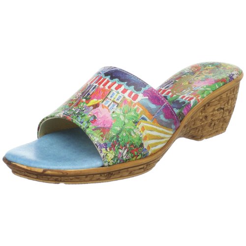 Icon Women's Ella-5 Cork Wedge Slide