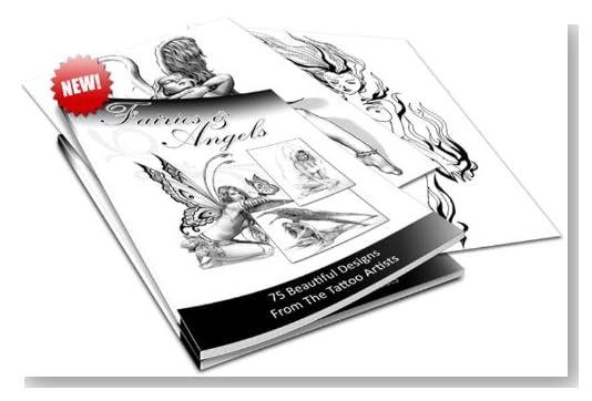 Fairies And Angels Tattoos - 75 Beautiful Designs From The Tattoo Artists [Kindle Edition]