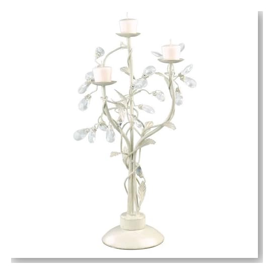 Laura Ashley KFRY1063 Freya Candle Rack, Weathered Cognac