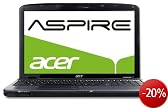 Acer Aspire 5738ZG-454G50Mnbb 43,9 cm (15,6 Zoll) Notebook (Intel Pentium T4500, 2,3GHz, 4GB RAM, 500GB HDD, ATI HD 545v , DVD, Win7 HP) blau
