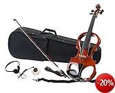 Classic Cantabile EV-81 E-Violine Komplettset Inkl. Kopfhörer