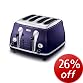 De'Longhi Icona Aubergine Purple