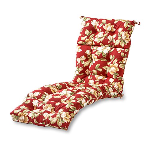 Greendale Home Fashions 72-Inch Patio Chaise Lounger Cushion