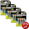 Duracell Rechargeable Accu Supreme 2450 mAh AA Batteries--16-Pack