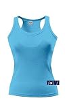 Damen Tank Top Coconut Racerback Vest. Ärmelloses T-Shirt in 12 Farben und den Grössen S, M, L und XL