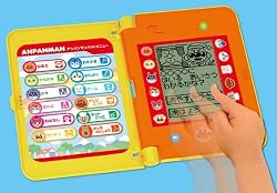 液晶画面に指タッチ!アンパンマンパッド登場!!