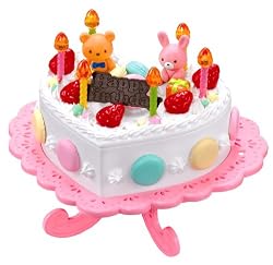 ハートのデコレーションケーキ
