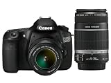Canon EOS 60D - C�mara R�flex Digital 18 MP (Objetivo EF-S 18-55IS II + EF-S 55-250IS II)