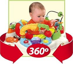 360°シートが赤ちゃんの視界を広げます