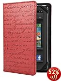 Verso Artist Series Case Cover for Kindle Fire, Cities, Red (does not fit Kindle Fire HD)
