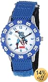 Marvel Kids' W000134 "Time Teacher" Captain America Stainless Steel Watch