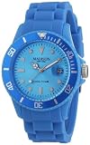 Madison New York Candy Time Silikonuhr Hellblau