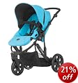 Britax B-Smart 3 Pushchair (Blue Atoll 2012)