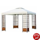 Kurtis 3 x 3m Harrington Outdoor Garden Deluxe Gazebo