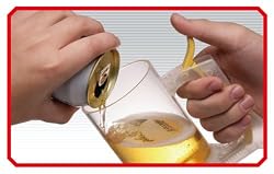 【ＳＴＥＰ1】ビールを注ぐ！