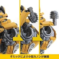 可動ギミックで両肩の小型カノンが展開!!