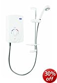 Creda 9.5kW Aquablue Electric Shower - White