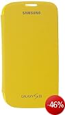 Samsung Notebook Style Etui rabat pour Samsung Galaxy S3 - Jaune