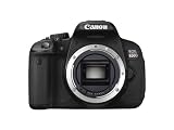 Canon EOS 650D - C�mara r�flex digital de 18 Mp (pantalla t�ctil de 3", estabilizador de imagen �ptico) color negro